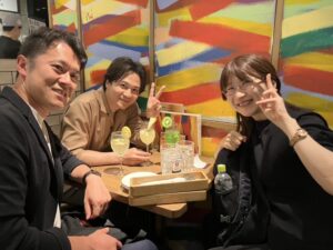 県庁時代の仲間たちと