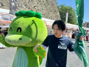 ごんごまつりPRで